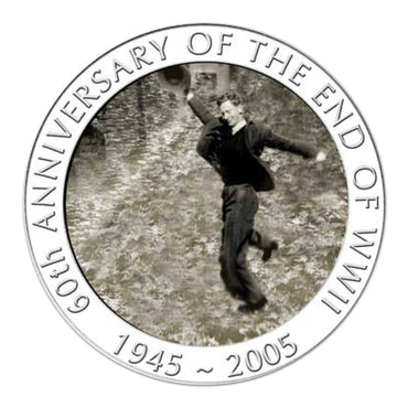 2005 60th Anniversary End of WWII 1oz Silver Proof