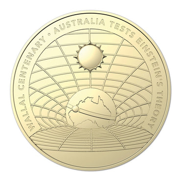 $1 2022 Wallal Centenary - Australia Tests Einstein's Theory UNC