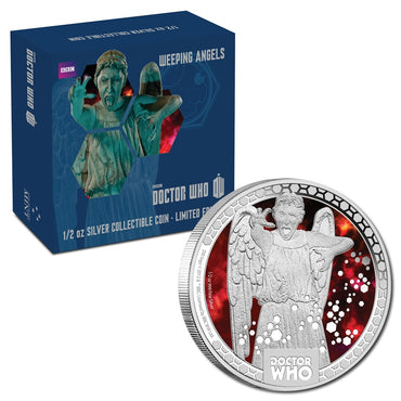 2014 Doctor Who - Weeping Angels - 1/2oz Silver Proof