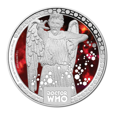 2014 Doctor Who - Weeping Angels - 1/2oz Silver Proof