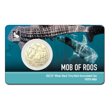 $1 2022 Whale Shark Privy Mark - ANDA Perth