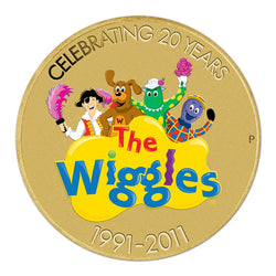 2011 Wiggles Characters - Yellow Guitar $1 UNC