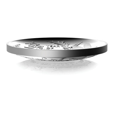 $5 2023 Year Of The Rabbit 1oz Silver Proof Domed