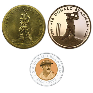 2001 Sir Donald Bradman Trio