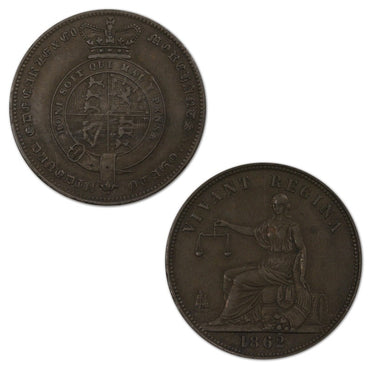 New Zealand 1862 E. De Carle & Co. Penny Token A.102