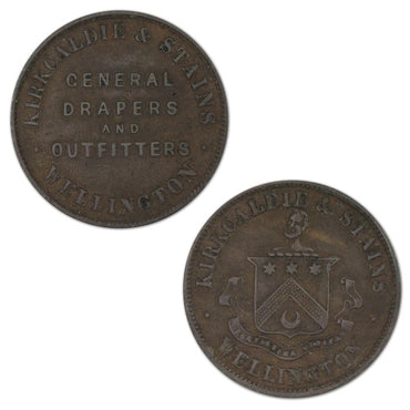 New Zealand ND Kirkcaldie & Stains Penny Token A.311