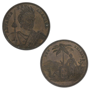 New Zealand ND Milner & Thompson Penny Token A.378