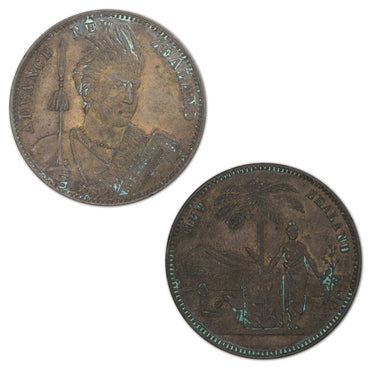 New Zealand ND Milner & Thompson Penny Token A.378