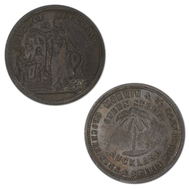 New Zealand ND Morrin & Co. Penny Token A.387