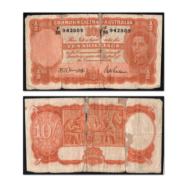 (1942) Armitage/McFarlane Ten Shillings R.13
