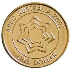 $1 2007 APEC Al/Bronze - VIP Case