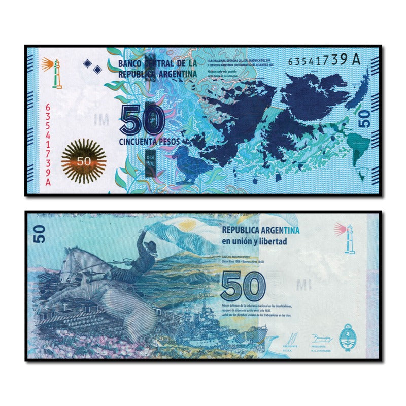Argentina 2019 50 Pesos CFU