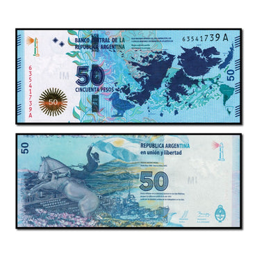 Argentina 2019 50 Pesos CFU