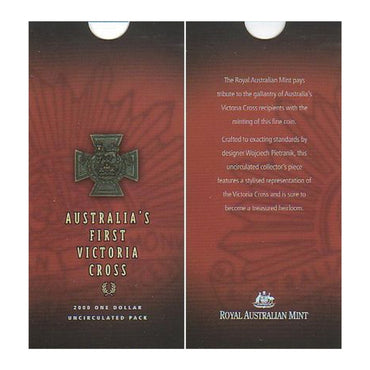 $1 2000 Victoria Cross Al/Bronze UNC