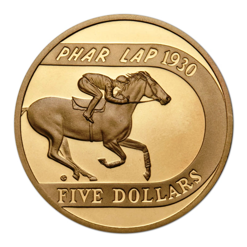 $5 2000 Phar Lap Al/Bronze Proof