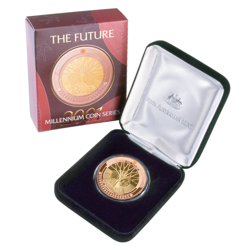 $10 2001 Millennium Series - The Future Silver Proof