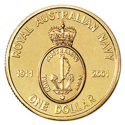 $1 2001 Australian Defence Forces Trio Al/Bronze UNC