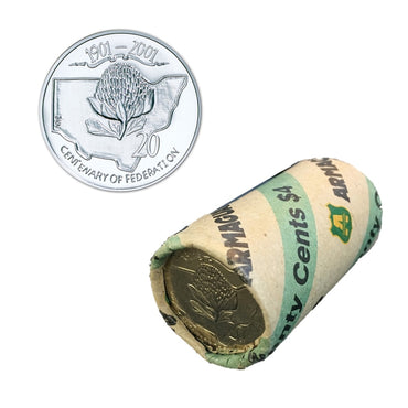 20c 2001 Centenary of Federation NSW Security Roll