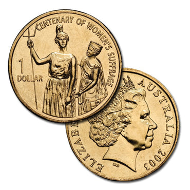 $1 2003 Women's Suffrage UNC