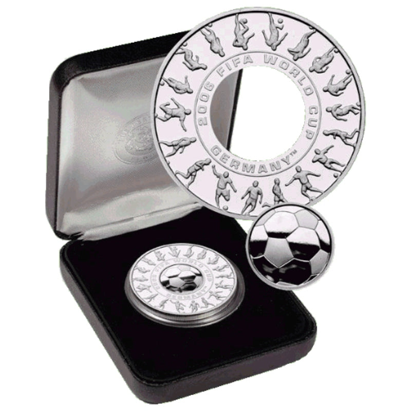 記念グッズ FIFA World Cup GERMANY 2006 2006 FIFA World Cup Germany 1oz Silver Proof - Wynyard Coin Centre