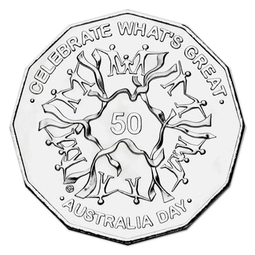50c 2010 RAM Roll Australia Day