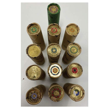 $2 2013-2022 18 Coloured Commemorative Coin Roll Set