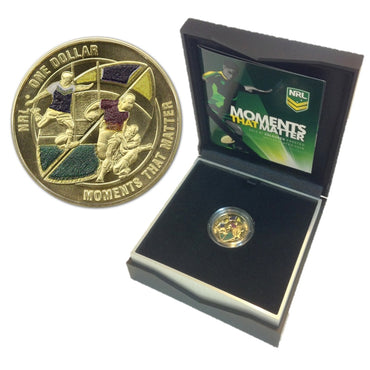 $1 2015 NRL Premiers Cowboys COLOURED UNC | $1 2015 NRL Premiers Cowboys COLOURED UNC CASE