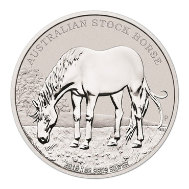 Australia 2016 Stock Horse 1oz Silver UNC