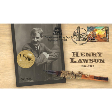 PNC 2017 Henry Lawson $1 - ANDA Overprint