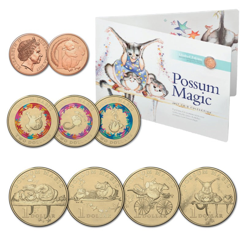 2017 Possum Magic Coin Collection | 2017 Possum Magic Coin Collection Album