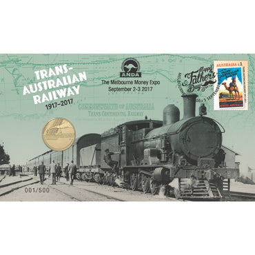 PNC 2017 Trans-Australian Railway $1 - ANDA Overprint