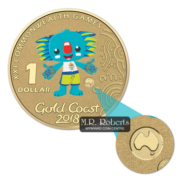 $1 2018 Borobi Map Shape Counterstamp | $1 2018 Borobi Map Shape Counterstamp