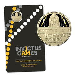 $1 2018 Invictus Games Al/Bronze UNC | $1 2018 Invictus Games Al/Bronze UNC Reverse