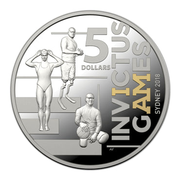 $5 2018 Invictus Games Silver Proof