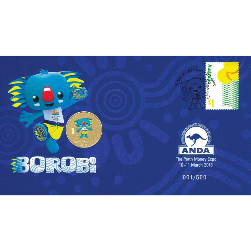 PNC 2018 Borobi $1 - ANDA Overprint