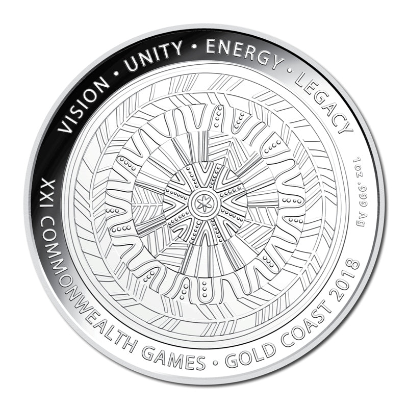 $1 2018 Commonwealth Games Legacy of Reconciliation 1oz Silver Proof