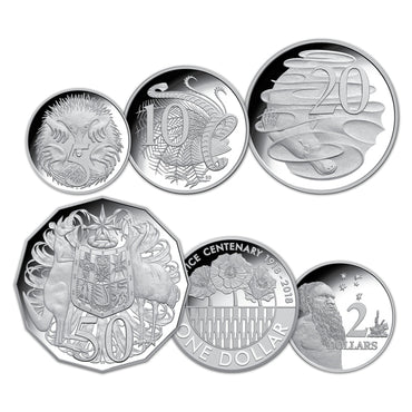 2018 Fine Silver Proof Set - Armistice Centenary