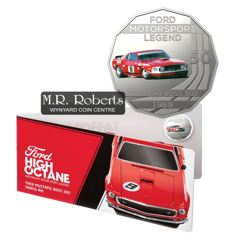 50c 2018 Ford High Octane 6 Coin Collection with Tin