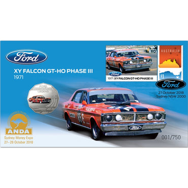 PNC 2018 Ford 1971 XY Falcon GTHO Phase III - ANDA Overprint