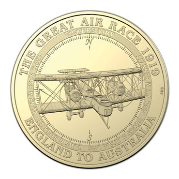 $1 2019 The Great Air Race - Vickers Vimy