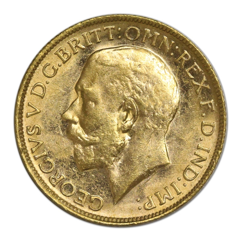 1923 Perth Gold Sovereign Lustrous nUNC/UNC