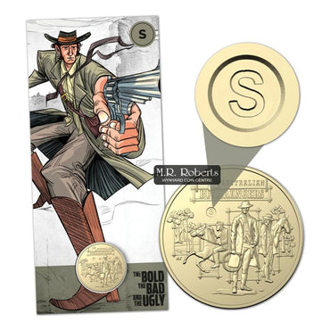 $1 2019 Australian Bushrangers Counterstamps UNC