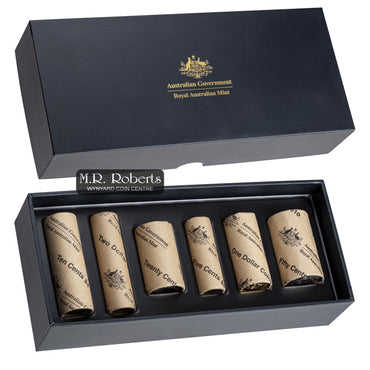 5c-$2 2019 Jody Clark Effigy Mint Roll Set in box