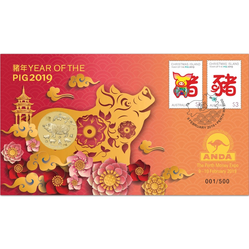 PNC 2019 Year of the Pig - ANDA Overprint