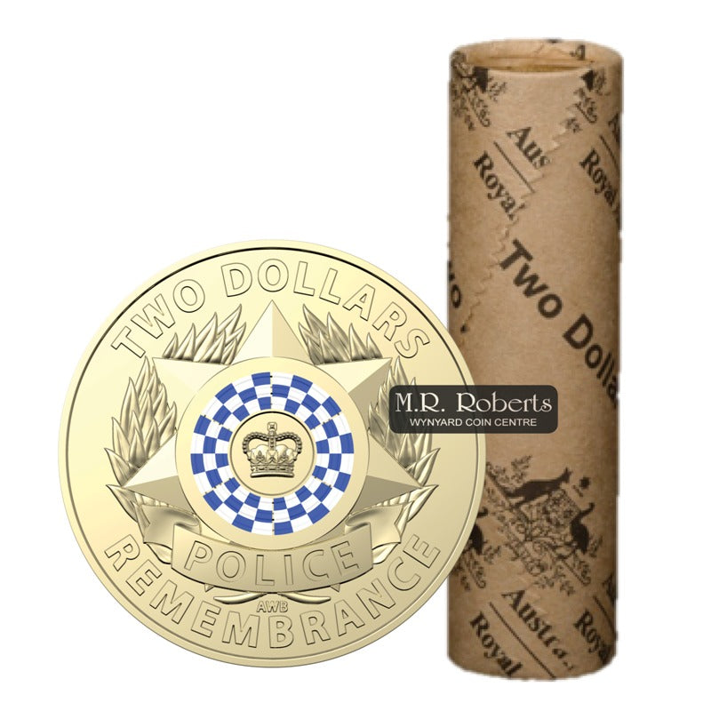 $2 2019 Police Remembrance Mint Roll | $2 2019 Police Remembrance Mint Roll | $2 2019 Police Remembrance Mint Roll