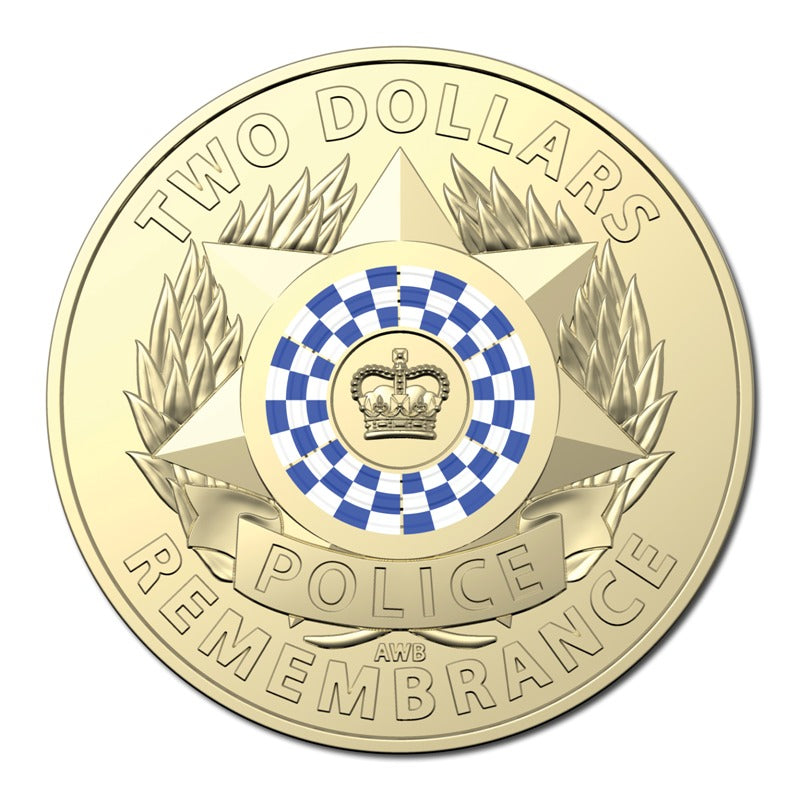 $2 2019 Police Remembrance Mint Roll