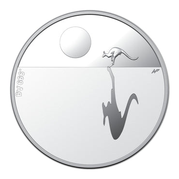 $1 2019 Sunset Kangaroo Silver Proof