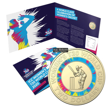 $2 2020 ICC Women's T20 World Cup UNC | $2 2020 ICC Women's T20 World Cup UNC REVERSE | $2 2020 ICC Women's T20 World Cup UNC OBVERSE