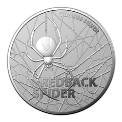$1 2020 Redback Spider 1oz Silver UNC