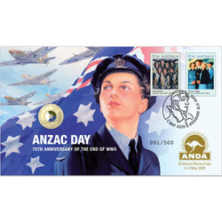 PNC 2020 ANZAC Day - ANDA Overprint Pair